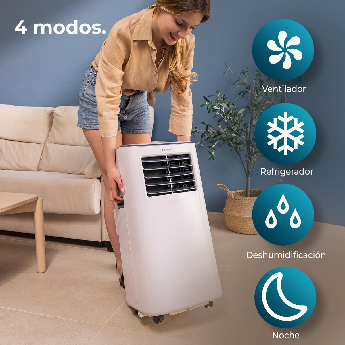 cecotec-forceclima-7400-touch-mobile-klimaanlage-7000-btu image 5