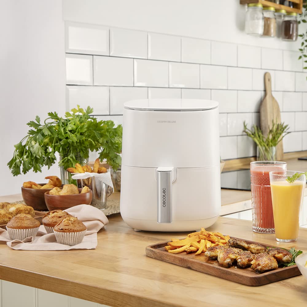 cecotec-cecofry-deluxe-rapid-sun-hei-luftfritteuse-2-5l-wei image 2