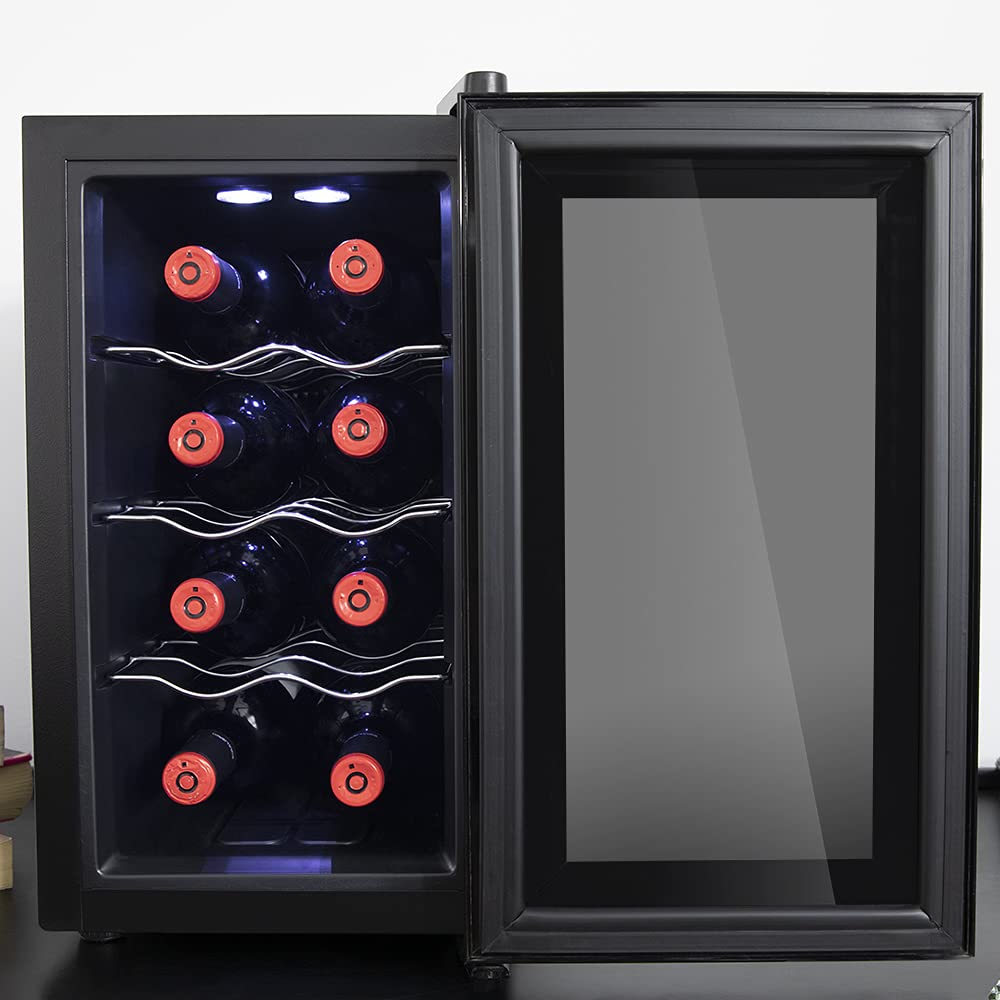 cecotec-weink-hlschrank-8-flaschen-25-l-edelstahl-touch-led image 4