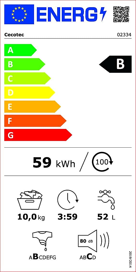 cecotec-bolero-dresscode-10400-inverter-waschmaschine-10-kg image 8