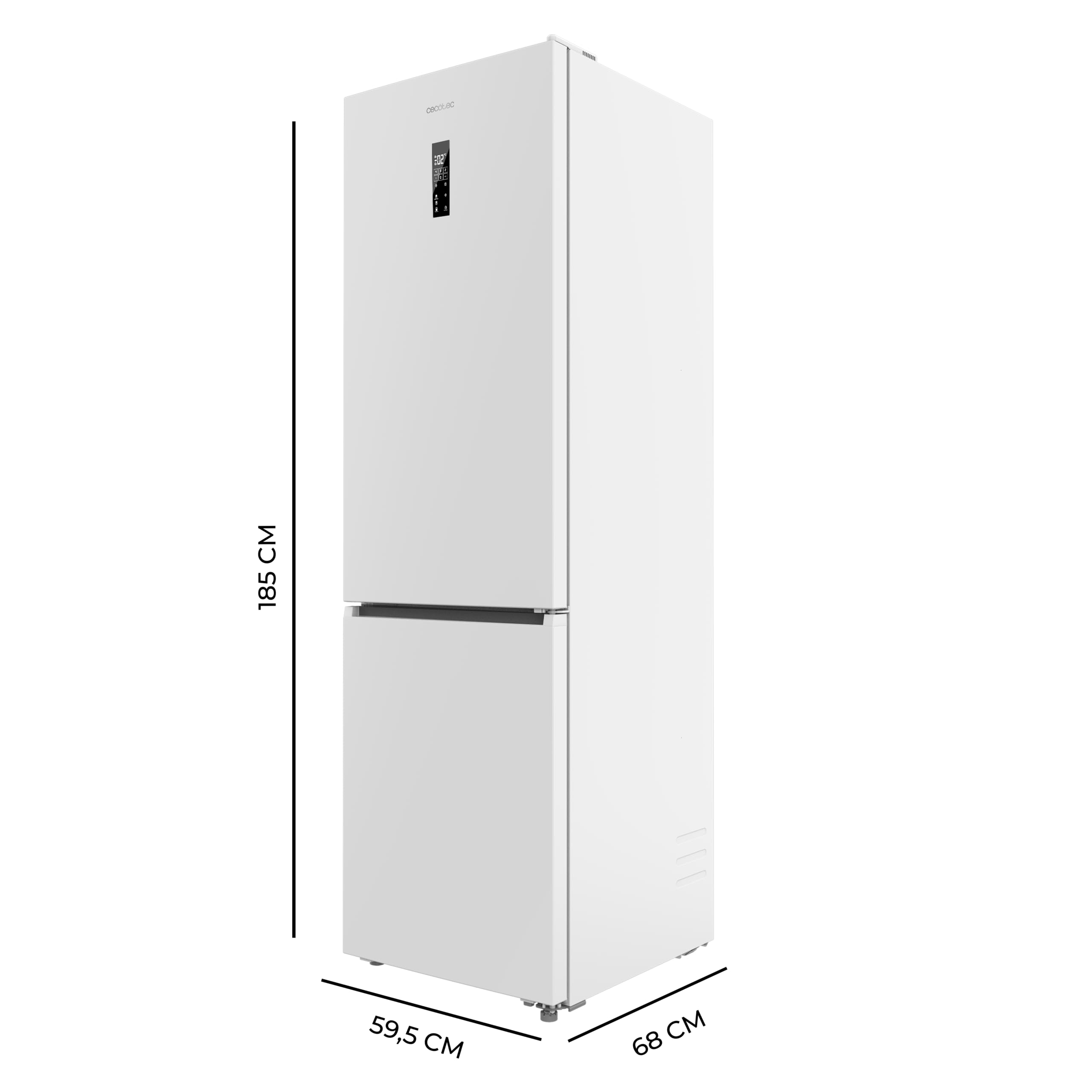 cecotec-bolero-coolmarket-combi-409-k-hlgefrierkombi-wei-409-l image 2