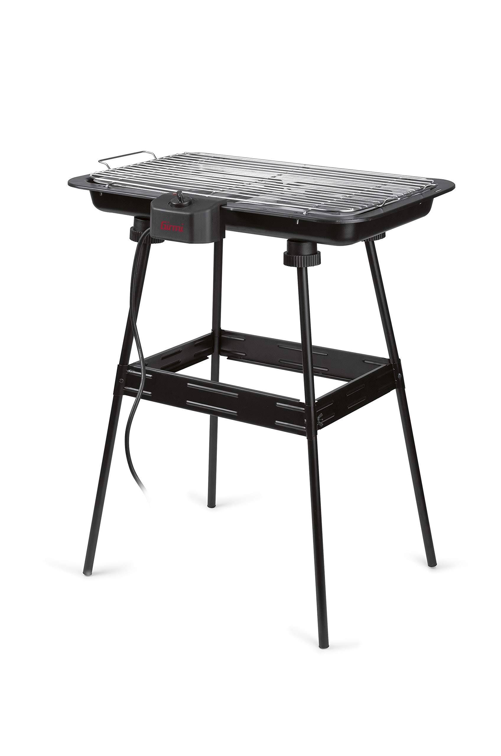 girmi-bq2100-elektrogrill-mit-stand-2200w-51x30cm-schwarz image 1