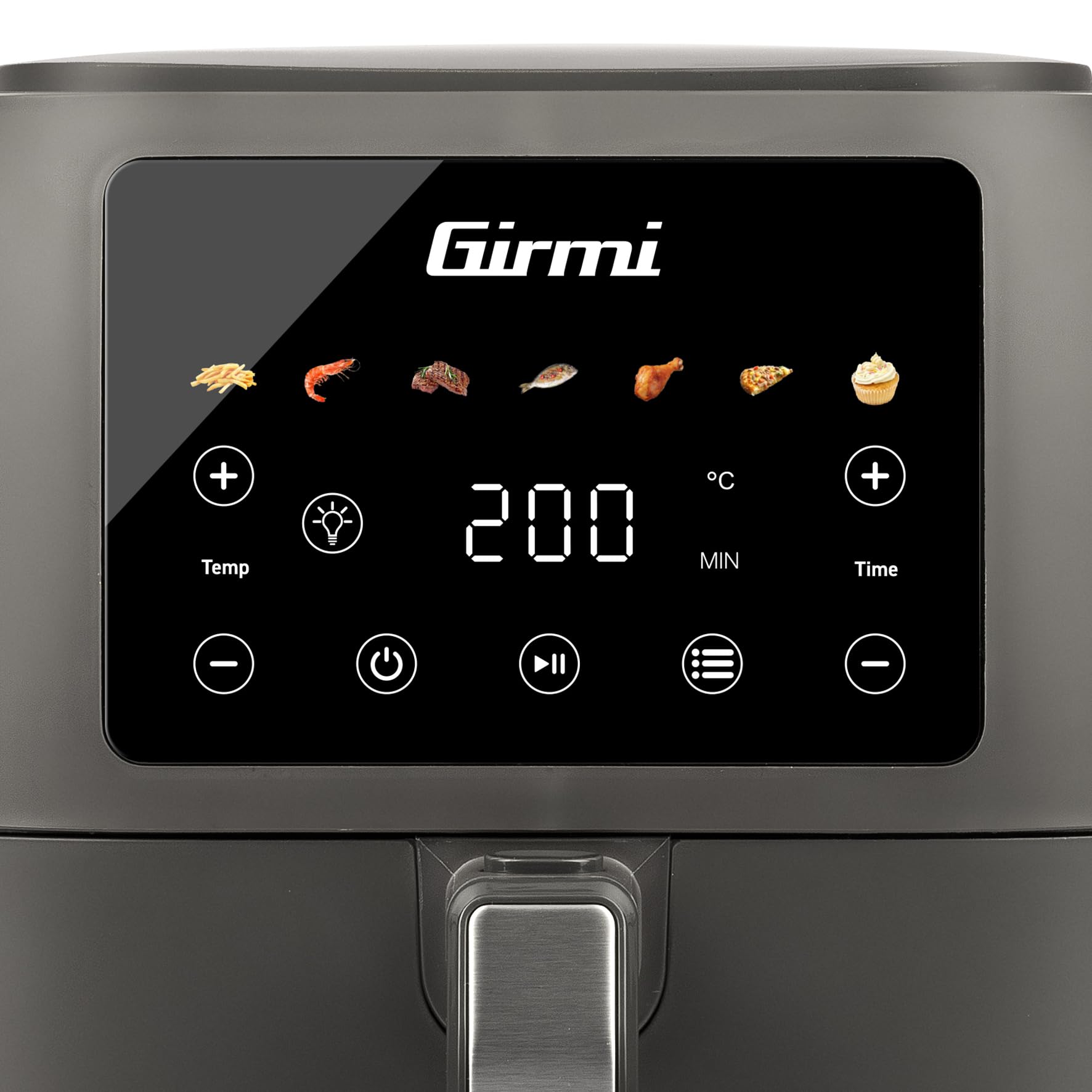 girmi-ecofrit-deep-hei-luftfritteuse-8l-mattgrau image 6