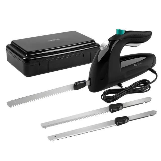 cecotec-cut-eat-1800-elektromesser-schwarz-150w-mit-koffer image 1