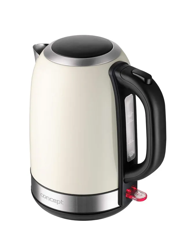 concept-rk3242-wasserkocher-1-7-l-creme-edelstahl image 1