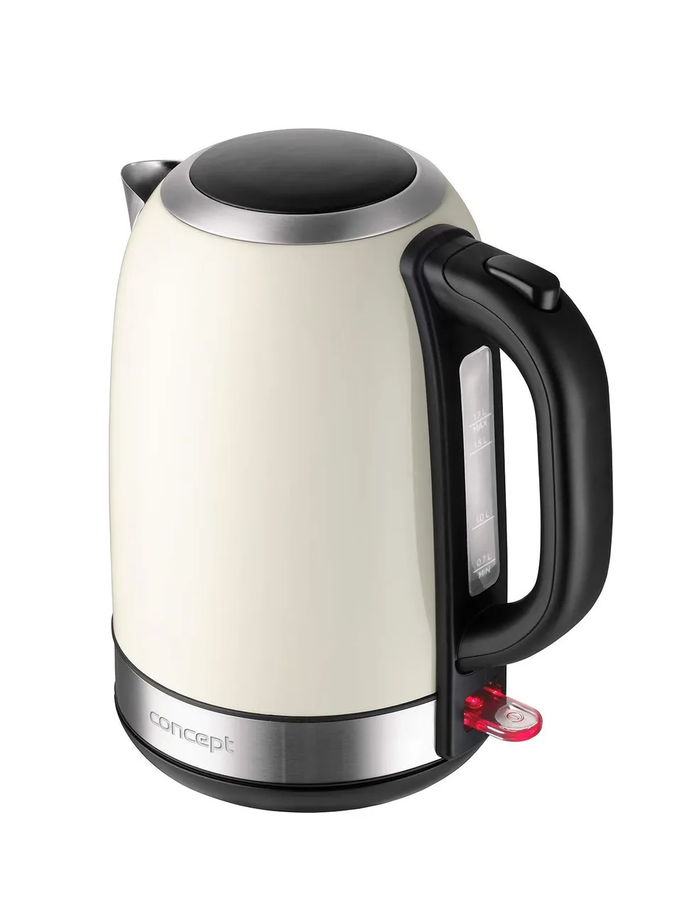 concept-rk3242-wasserkocher-1-7-l-creme-edelstahl image 1