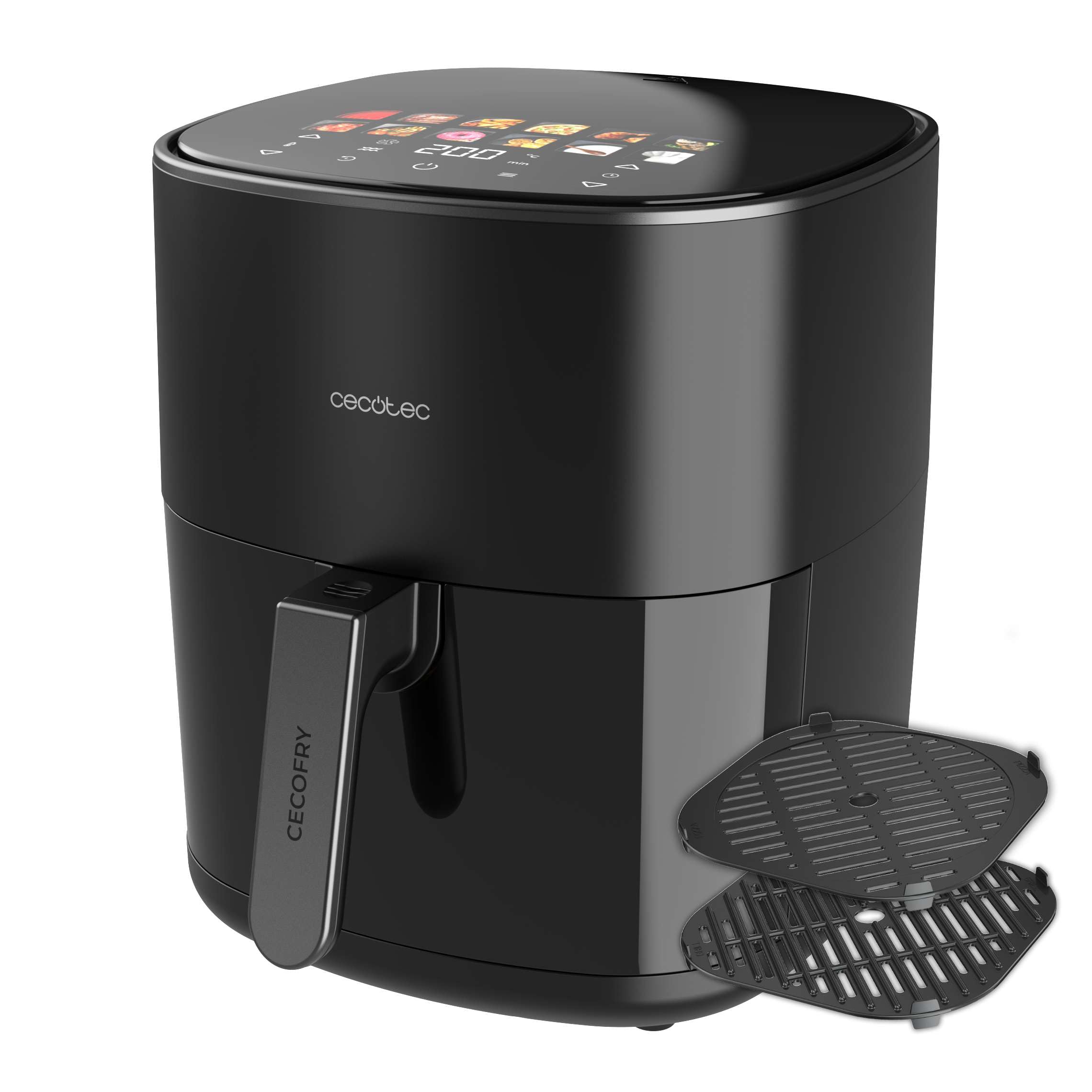 cecotec-cecofry-window-6000-hei-luftfritteuse-6l-schwarz image 8